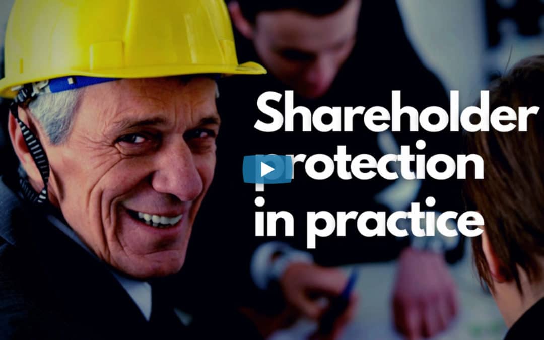 Shareholder protection in practice