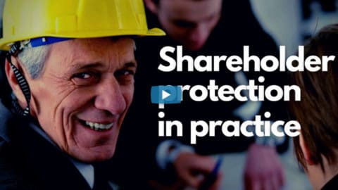 Shareholder protection in practice
