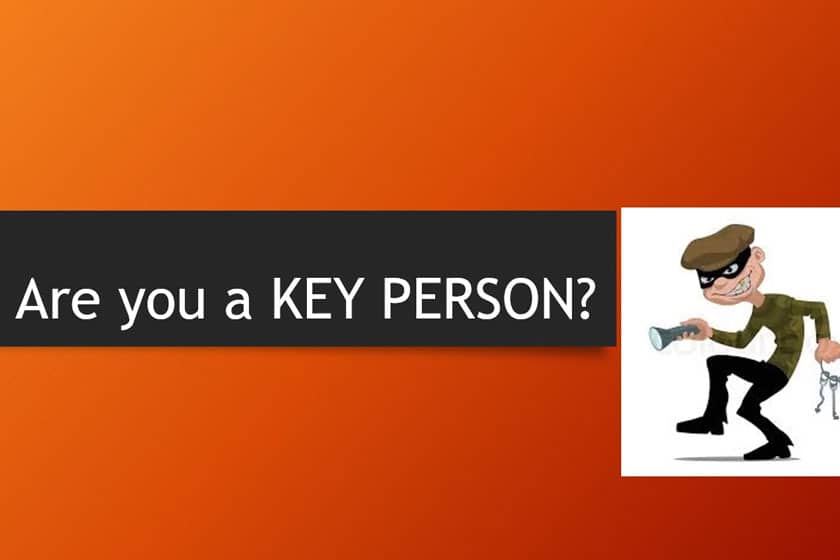 Are you a KEY PERSON in your business?